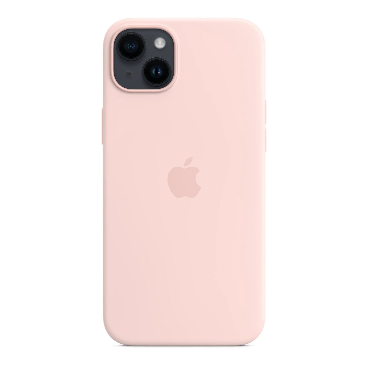 iPhone 14 Plus Silicone Case MagSafe Chalk