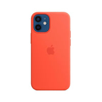 iPhone 12 mini Silicone Case - Electric Orange