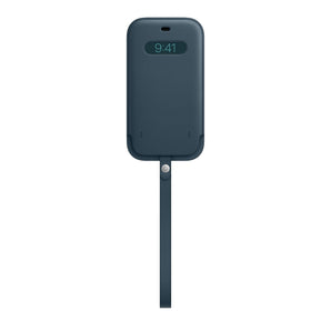 iPhone 12 Pro Leather Sleeve with MagSafe - Baltic Blue
