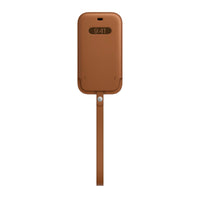 iPhone 12 Pro Max Leather Sleeve with MagSafe - Saddle Brown