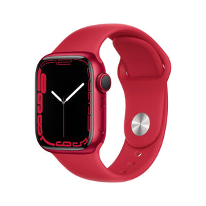Refurbished Apple Watch Series 7 - 41mm PRODUCT(RED) Aluminium Case with Red Sport Band