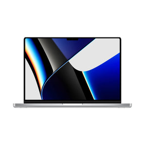 Refurbished MacBook Pro 16" - M1 Pro 10-core CPU and 16-core GPU (2021) Silver QWERTY UK (ISO)